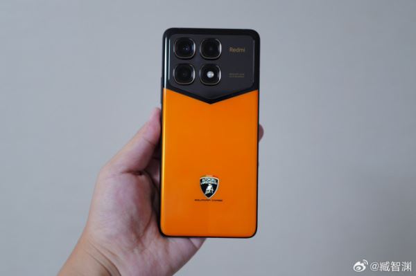 Lamborghini-издание Redmi K70 Ultra уже красуется на живых фото